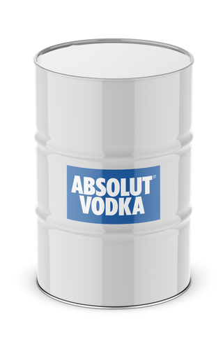 Baril décoratif ABSOLUT VODKA