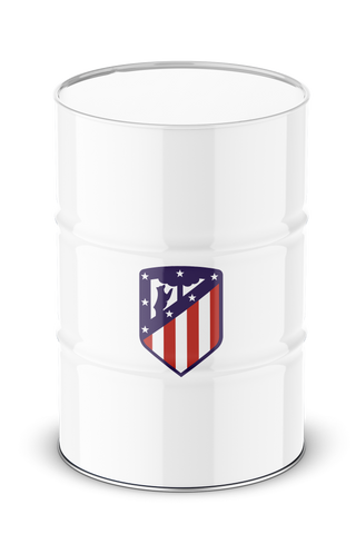 Baril décoratif Atlético de Madrid