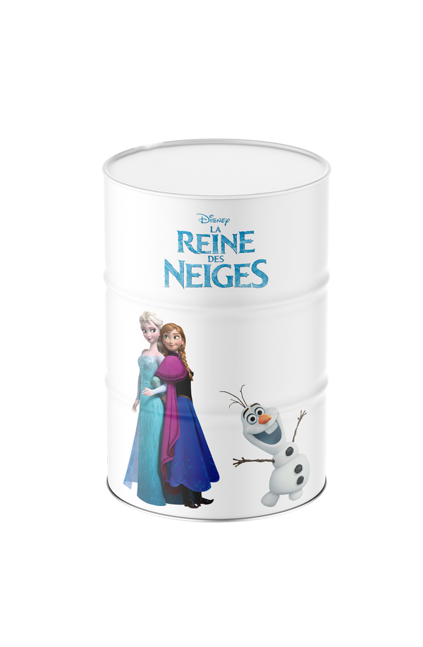 Baril décoratif LA REINE DES NEIGES