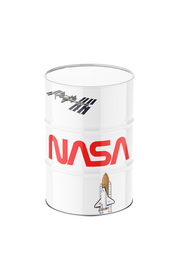 Baril décoratif NASA