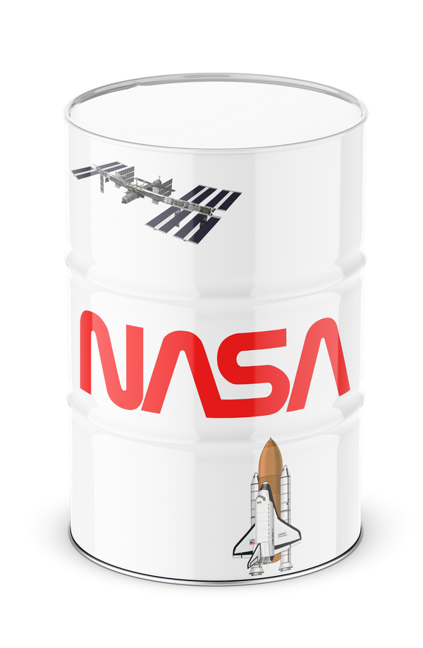 Baril décoratif NASA