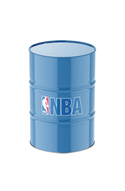 Baril décoratif NBA