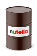 Baril décoratif NUTELLA