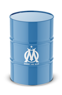 Baril décoratif Olympique de Marseille