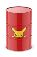 Baril décoratif PIKACHU